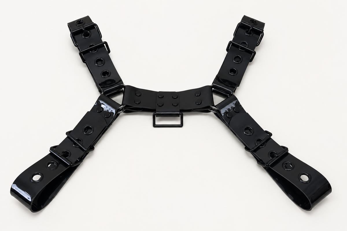 BP-02 / Industrial Black PVC Harness