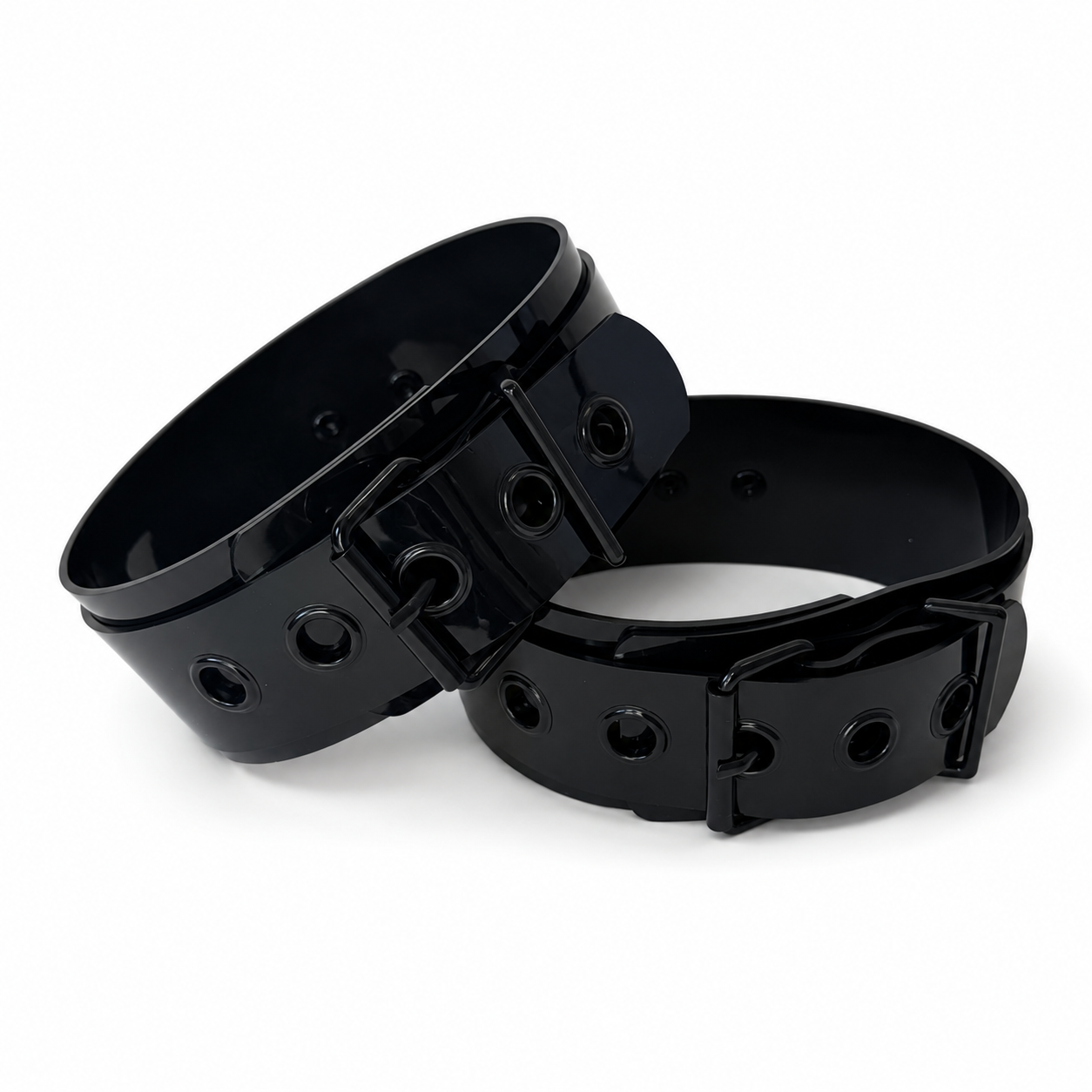 BP-02 / Industrial Black PVC Bicep Bands