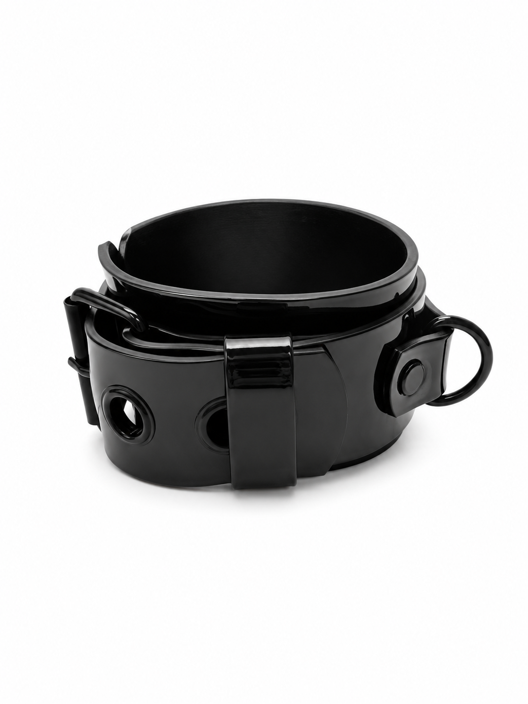 BP-02 / Industrial Black PVC Cuff